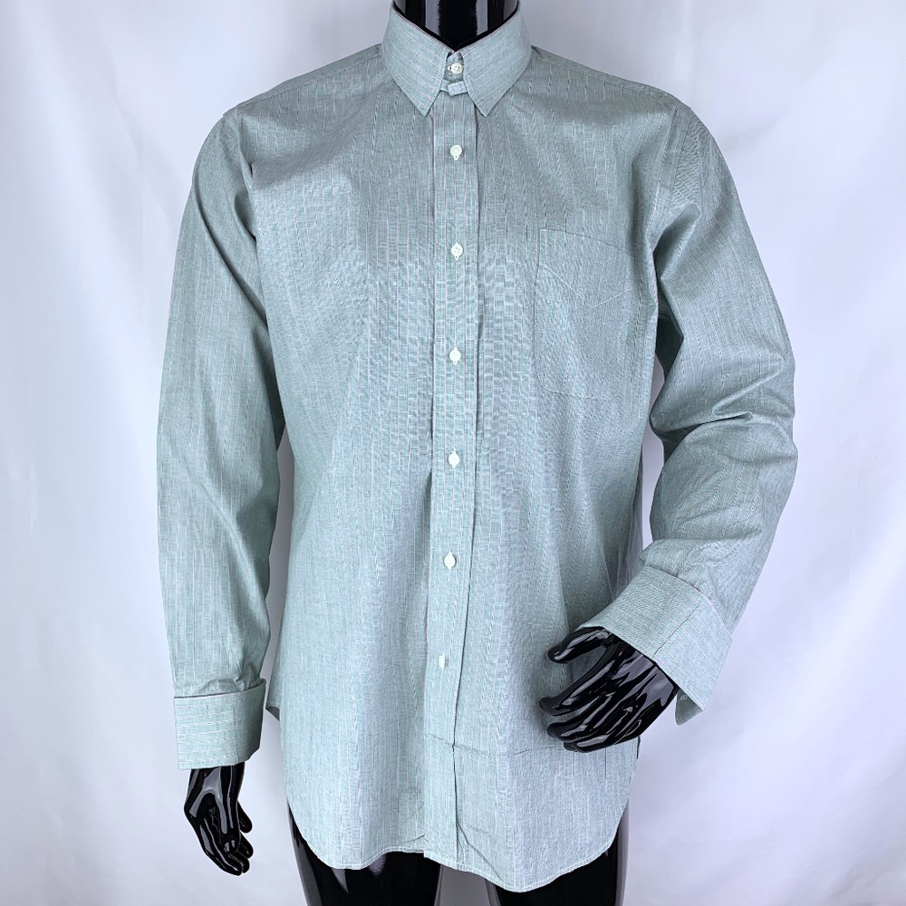 Vintage Gitman Bros Medium Green Dress Shirt